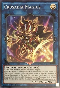 Crusadia Magius - CYHO-EN042 - Super Rare - 1st Edition