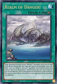 Realm of Danger! - CYHO-EN086 - Ultra Rare - 1st Edition