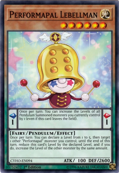Performapal Lebellman - CYHO-EN094 - Common - 1st Edition