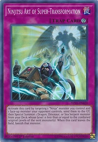 Ninjitsu Art of Super-Transformation - SHVA-EN029 - Super Rare - 1st Edition