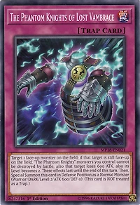 The Phantom Knights of Lost Vambrace - MP18-EN021 - Common - 1st Edition