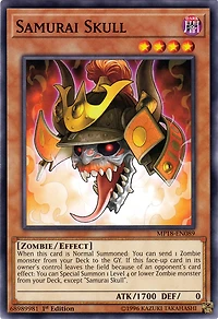 Samurai Skull - MP18-EN089 - Common - 1st Edition