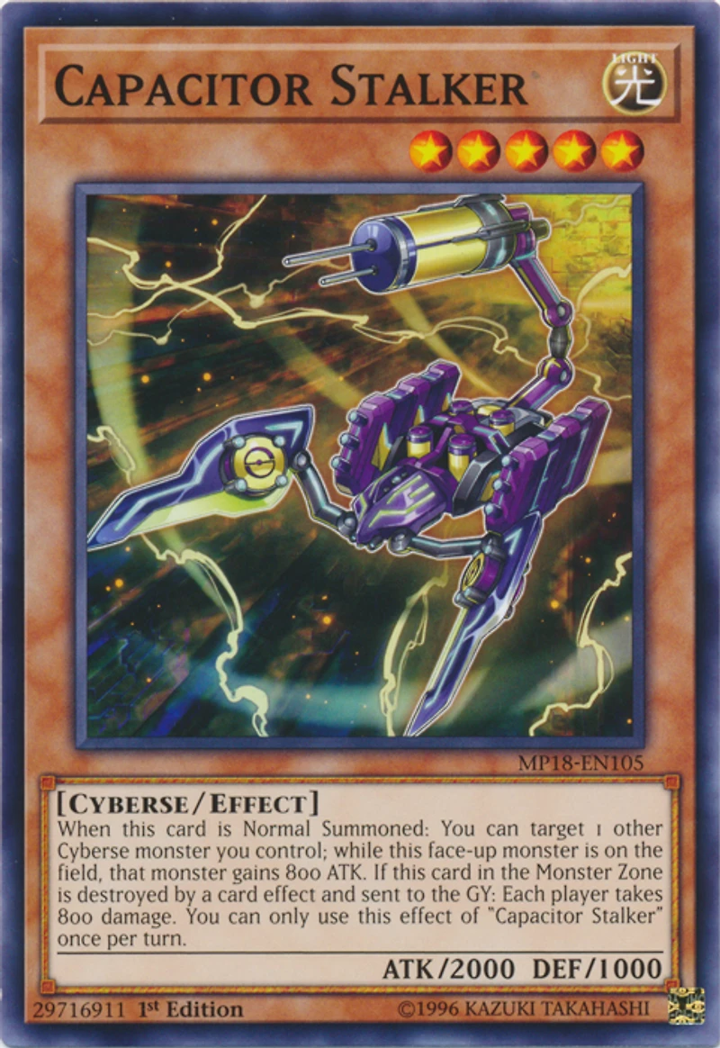 Capacitor Stalker - MP18-EN105 - Common - 1st Edition