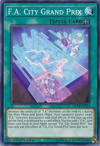 F.A. City Grand Prix - MP18-EN227 - Common - 1st Edition
