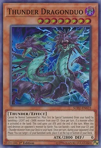 Thunder Dragonduo - SOFU-EN022 - Super Rare - 1st Edition