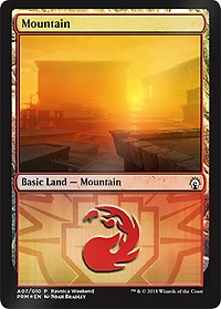 Mountain - Boros (A07) - Foil Ravnica Weekend Promo