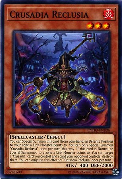 Crusadia Reclusia - CYHO-EN006 - Common - Unlimited Edition