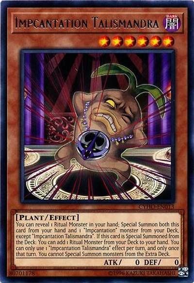 Impcantation Talismandra - CYHO-EN013 - Rare - Unlimited Edition
