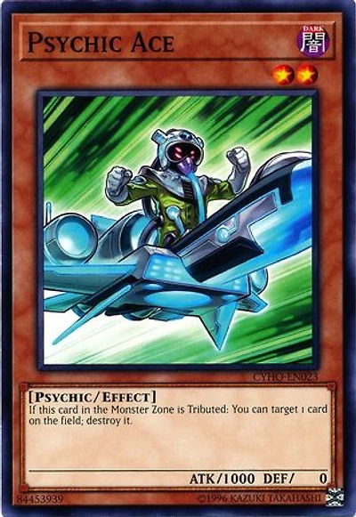 Psychic Ace - CYHO-EN023 - Common - Unlimited Edition