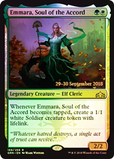 Emmara, Soul of the Accord - Foil - Prerelease Promo