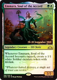Emmara, Soul of the Accord - Foil - Prerelease Promo
