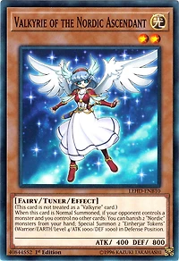 Valkyrie of the Nordic Ascendant - LEHD-ENB10 - Common - 1st Edition