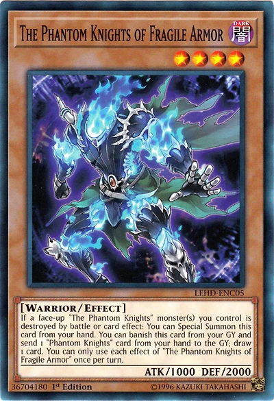 The Phantom Knights of Fragile Armor - LEHD-ENC05 - Common - 1st Edition
