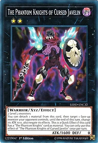 The Phantom Knights of Cursed Javelin - LEHD-ENC32 - Common - 1st Edition