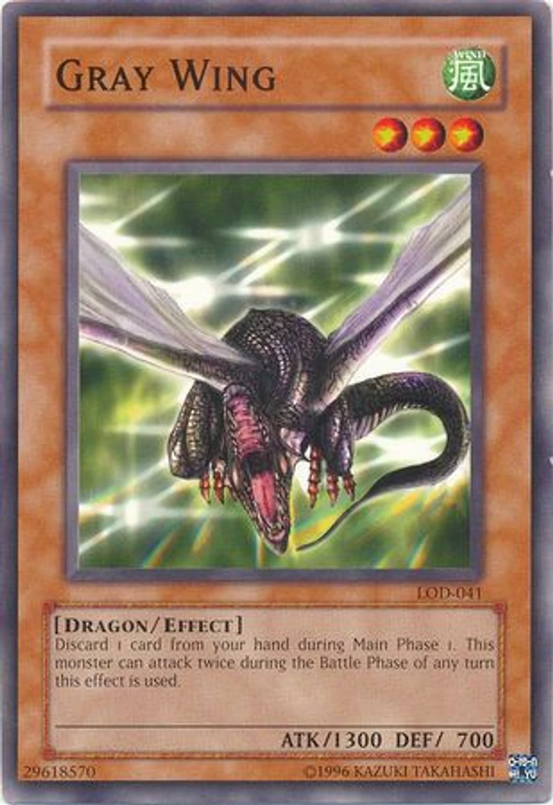 Gray Wing - LOD-041 - Common - Unlimited Edition