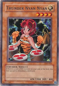 Thunder Nyan - LOD-059 Rare Unlimited Edition