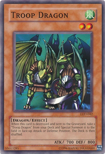 Troop Dragon - LOD-042 - Common - Unlimited Edition