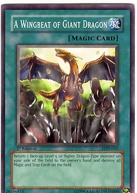 A Wingbeat of Giant Dragon - LOD-044 - Common - 1st Edition