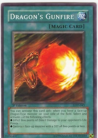 Dragon's Gunfire - LOD-045 - Common - 1st Edition