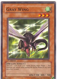Gray Wing - LOD-041 - Common - 1st Edition