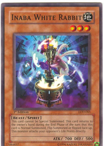 Inaba White Rabbit - LOD-065 - Common - 1st Edition
