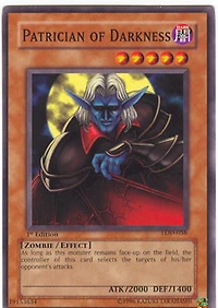 Patrician of Darkness - LOD-058 - Common - 1st Edition