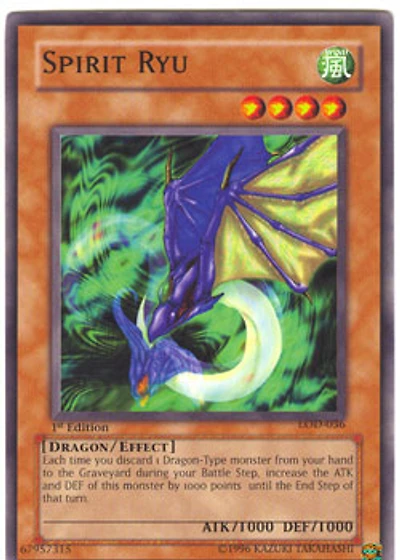 Spirit Ryu - LOD-036 - Common - 1st Edition