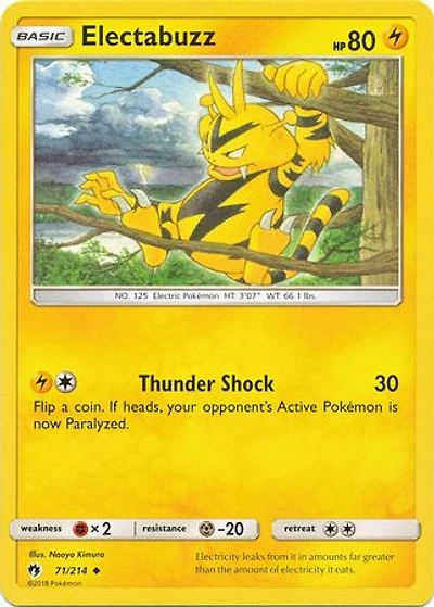 Electabuzz - 71/214 - Uncommon