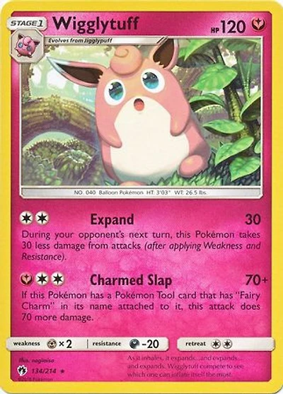 Wigglytuff - 134/214 - Rare