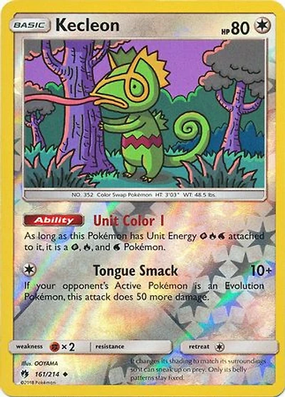 Kecleon - 161/214 - Uncommon - Reverse Holo