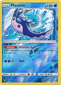 Mantine - 58/214 - Uncommon - Reverse Holo