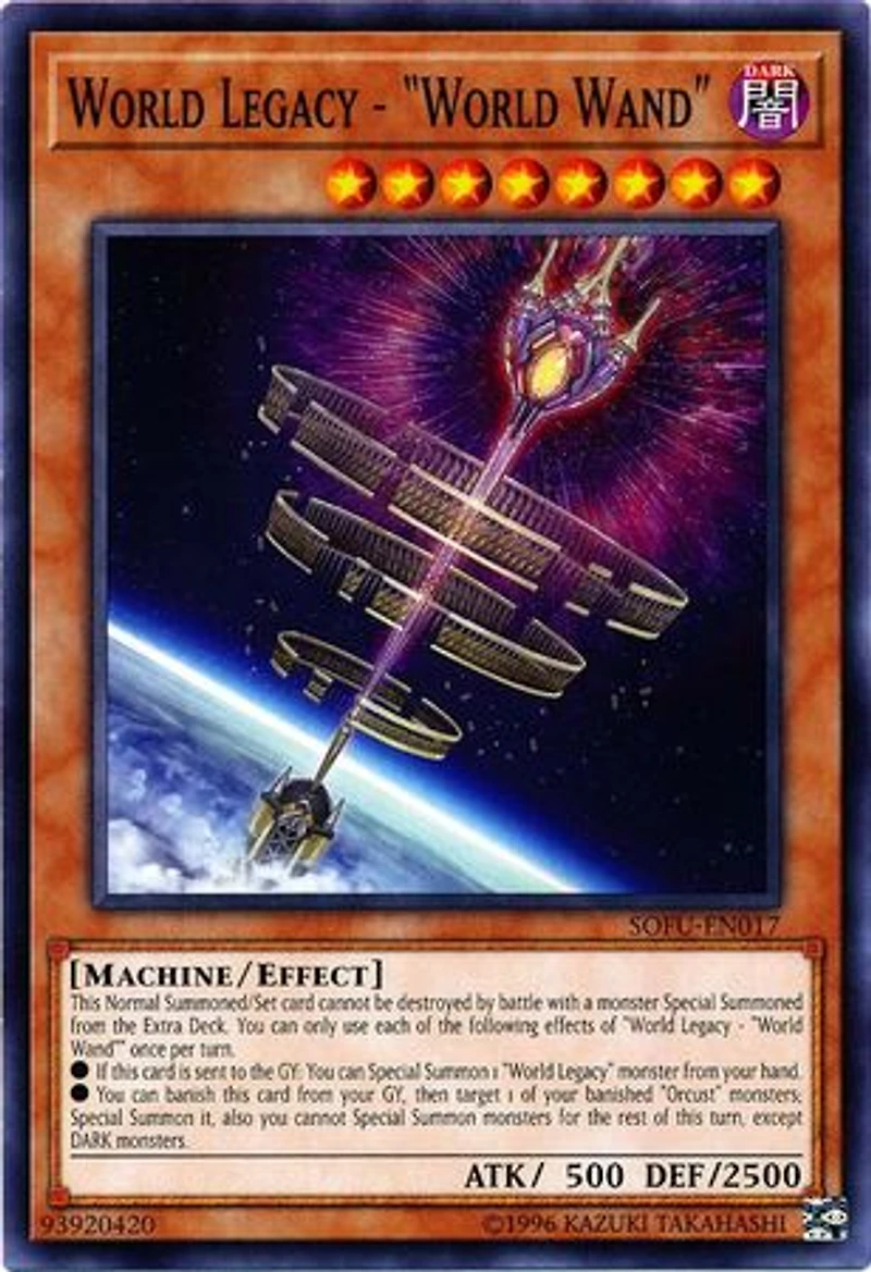 World Legacy - "World Wand" - SOFU-EN017 - Common - Unlimited Edition