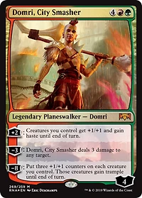 Domri, City Smasher - Foil Planeswalker Deck Exclusive