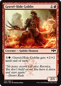 Gravel-Hide Goblin - Foil