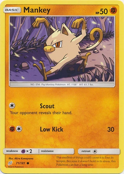 Mankey - 71/181