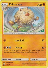 Primeape - 72/181 - Rare