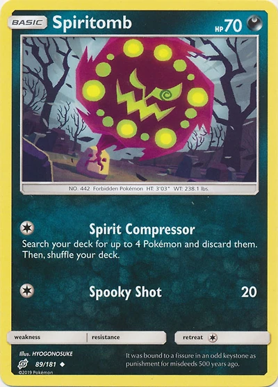 Spiritomb - 89/181 - Uncommon