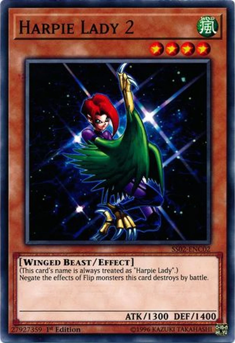 Harpie Lady 2 - SS02-ENC02 - Common - 1st Edition