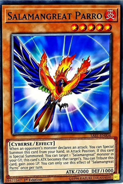 Salamangreat Parro - SAST-EN004 - Common - 1st Edition