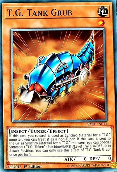 T.G. Tank Grub - SAST-EN011 - Common - 1st Edition