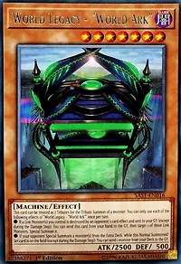 World Legacy - "World Ark" - SAST-EN016 - Rare - 1st Edition