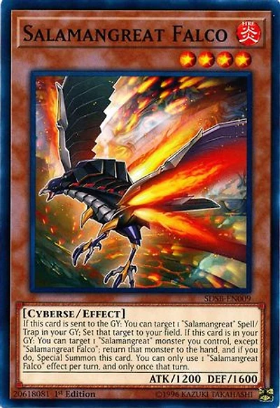 Salamangreat Falco - SDSB-EN009 - Common - 1st Edition