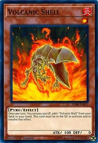 Volcanic Shell - SDSB-EN021 - Common - 1st Edition
