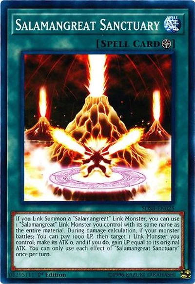 Salamangreat Sanctuary - SDSB-EN025 - Common - 1st Edition