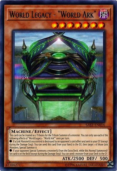 World Legacy - "World Ark" - SAST-EN016 - Rare - Unlimited Edition