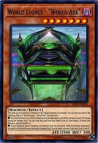 World Legacy - "World Ark" - SAST-EN016 - Rare - Unlimited Edition