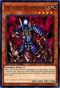 Decayed Commander - SBLS-EN032 - Common - 1st Edition