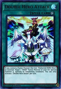 Double Hero Attack - DUPO-EN005 - Ultra Rare - 1st Edition