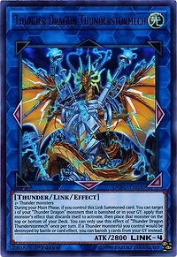 Thunder Dragon Thunderstormech - DUPO-EN030 - Ultra Rare - 1st Edition