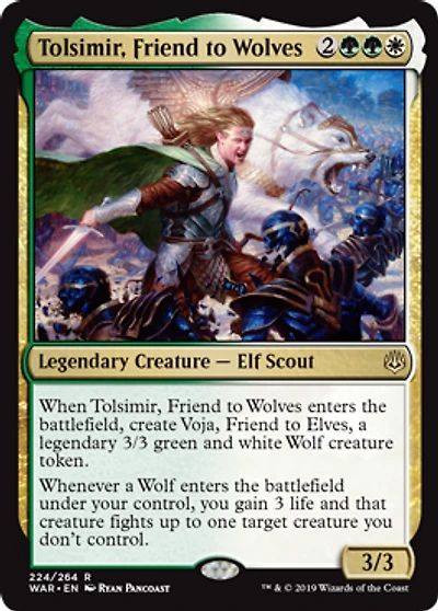 Tolsimir, Friend to Wolves